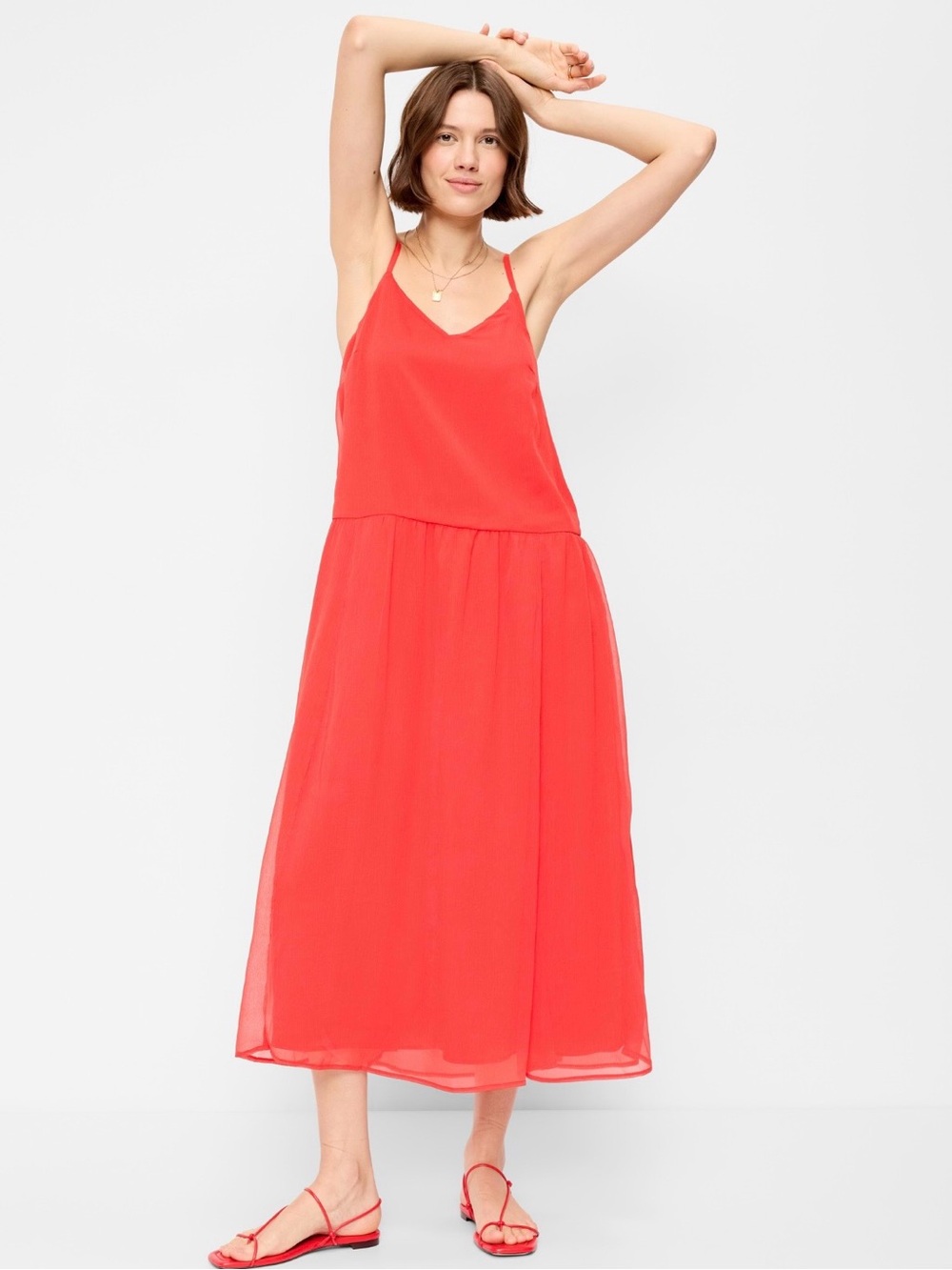 NWT Old Navy Drop Waist Maxi Dress